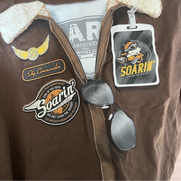 Disney Parks Soarin’ Ride tee (bomber jacket) - Picture 2 of 3